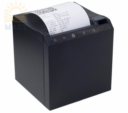 Принтеры чеков Принтер чеков АТОЛ Jett, USB-LAN, черный - фото